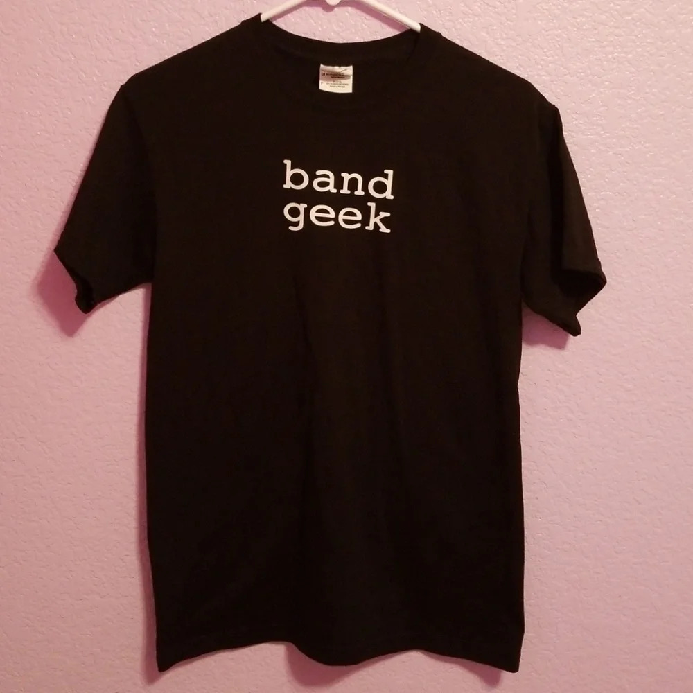 Band Geek Tee Shirt Adult S